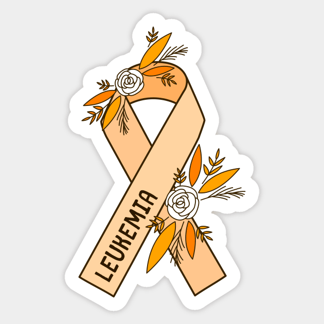 Leukemia Awareness Sticker by Sloth Station